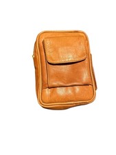 VINTAGE MARSAND Medium Genuine LEATHER CAMERA BAG Tan