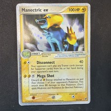 Manectric ex 101/107 EX Deoxys Holo Ultra Rare Pokémon TCG English 2005 100 HP