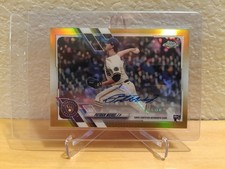 2021 Topps Chrome Update Series - Autographs Patrick Weigel #CUSA-PW Gold /50