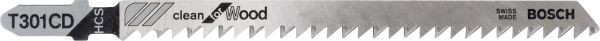 Bosch StichsäGeblatt T 301 Cd Clean 117 Mm T-Schaft 3 StüCk StichsäGeblatt-image