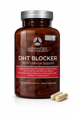 #ad Advanced Trichology DHT Blocker – Hair Growth Supplement – 120 Capsules $21.99