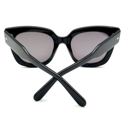 CHIMI 008 Berry Sunglasses Black Acetate Square Frame CHIMI 008 Berry Sunglasses Black Acetate Square Frame Style  main image 2