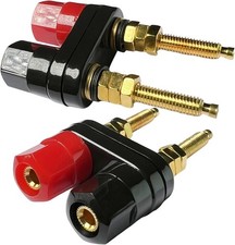 CESS Dual Binding Post Terminal - Amplifier/Speaker/Power Cable Connector -...