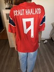 Norway Home Jersey Haaland #9 Red US Size Large — photo 5
