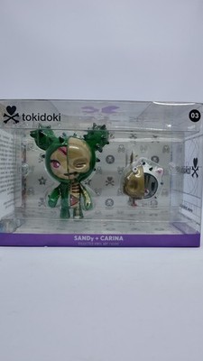 Tokidoki x Jason Freeny XXRAY SANDY + CARINA Vinyl Figure Set