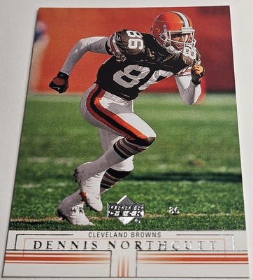 Upper Deck 2001 Dennis Northcutt #44 Cleveland Browns NFL 2nd Round Draft Card