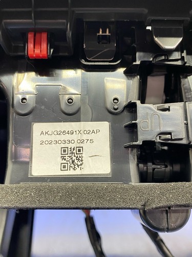 2024 MAZDA CX-90 CONSOLE REAR BACK END CLIMATE CONTROL TRIM W/ VENT (KH3) *READ* - Picture 12 of 13
