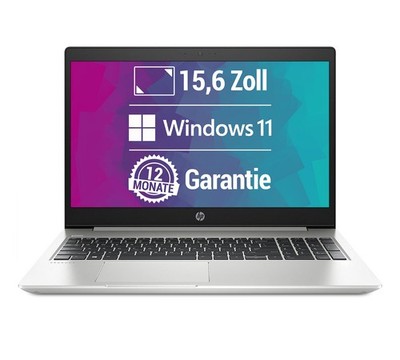 HP ProBook 450 G8 15,6'' Full HD Laptop - i7-1165G7 bis 4x4,7GHz 8GB 256GB SSD