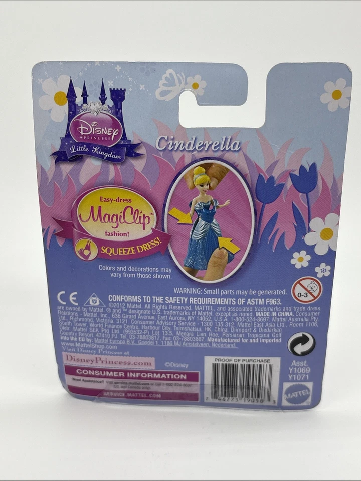 Vestido apretado Disney Princesa Pequeño Reino Cenicienta MagiClip Moda Foto 4 de 4