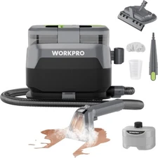 WORKPRO 16KPa Portable Steam Carpet & Upholstery Cleaner Steam & Heating Cleaner