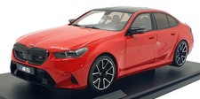 Solido 1/18 Scale S1814702 - 2025 BMW M5 - Fire Red