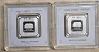 Geiger Edelmetalle 2x 10g Silver Bars 999 AG 20g Total In Capsules
