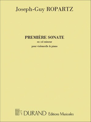 Sonate N 1 Vlc-Piano | Joseph Guy Ropartz | Partitur | Editions Durand