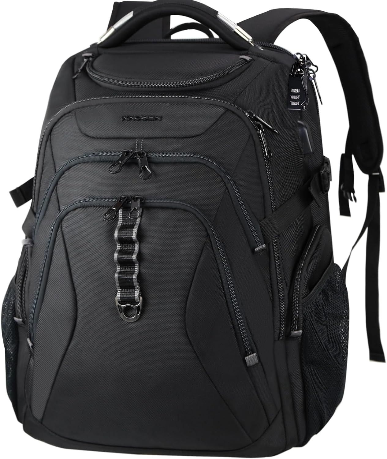 KROSER Travel Laptop Backpack 18.4 Inch XXXL Gaming Backpack with Hard Shell Sa