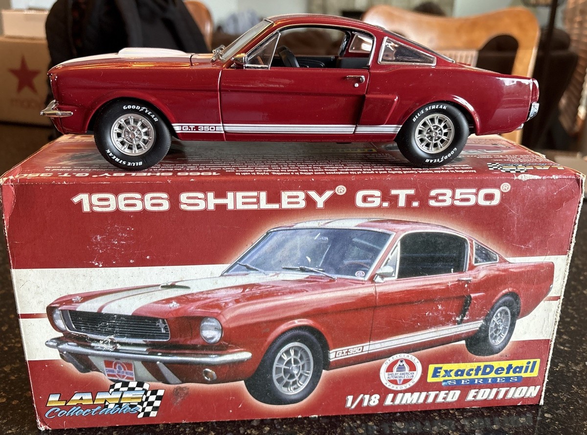 Lane Collectibles Shelby GT 350 Red Exact Detail Series 1:18