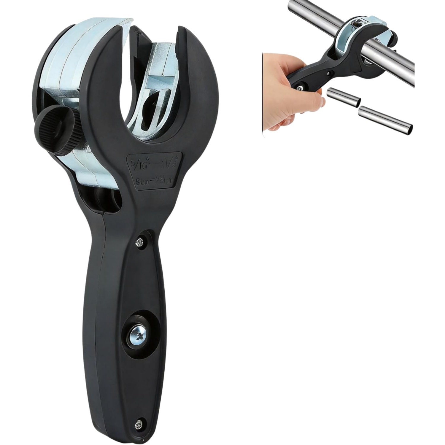 Ratcheting Tubing Cutter, Copper Pipe Cutter, Tubing Cutter 5/16" To 1 1/8"
