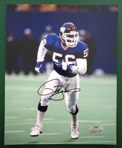 Lawrence Taylor autographed signed 8x10 photo Giants Players hologram #LT11156