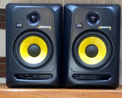 Ein Paar KRK RP-6 G3 Rokit Generation 3 schwarz praktisch wie neu