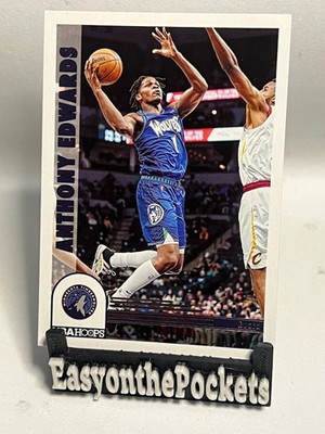 2022-23 Panini NBA Hoops Anthony Edwards #292 Timberwolves