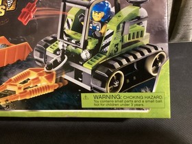Lego Power Miners Granite Grinder 8958 Glaciator Blue Crystal Set 3 Bobcat 2009