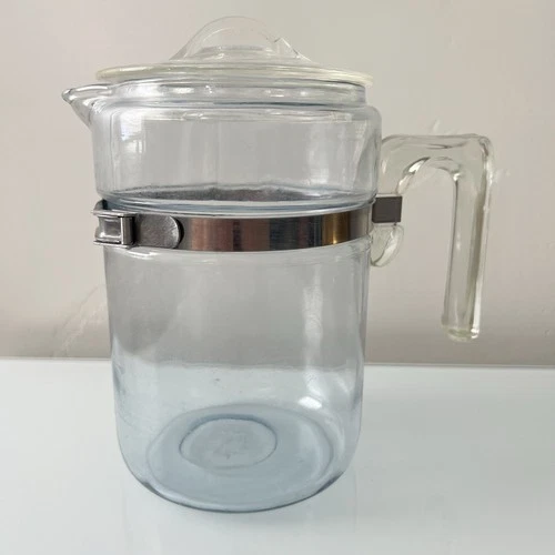 Vintage Pyrex Glass Percolator Coffee Pot 7826-H Pot Lid Handle Only
