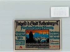 10182916 - 8803 Rothenburg emergency money sheep with herd costumes Ansbach LKR