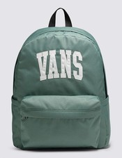NWT Vans Old Skool Backpack Forest Green Organizer Pocket Laptop Sleeve 15"