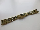 Oyster Rivet Link Flex expansion 17 MM vintage watch bracelet curved end N.O.S