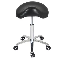 Saddle Stool Rolling Chair for Medical Massage Salon Kitchen Spa Drafting,Adj...