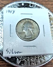 1948-P 25C Washington Quarter Very Good Date...... Ready to Fly to Your Place!