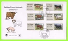 G.B. 2012 Post & Go Cattle (sep.) u/a Stuart First Day Cover, Bull's Green Norwi