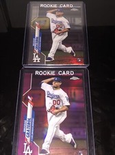 Brudsar Graterol RC Chrome (2) 2020 Topps Chrome Base/Purple Parallel