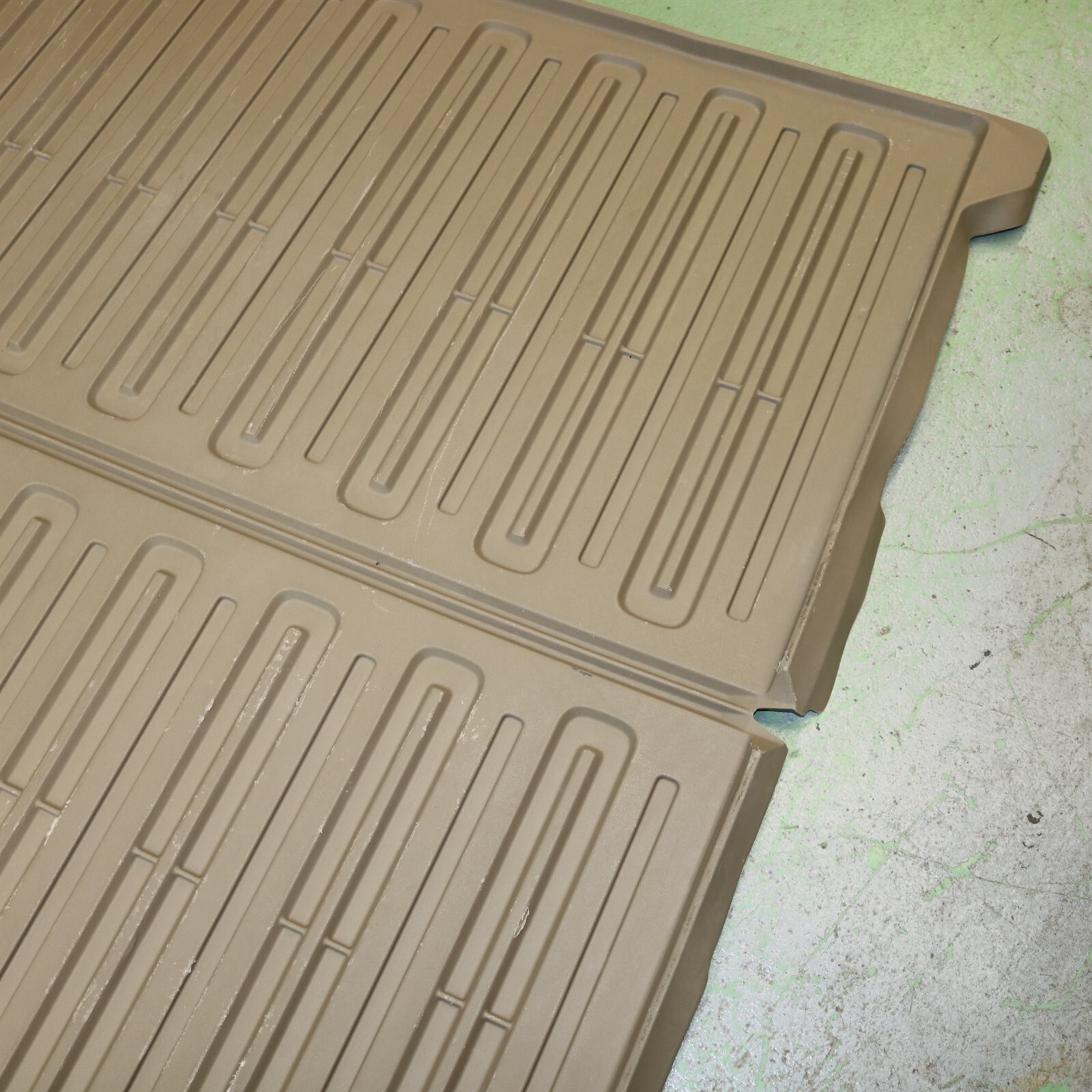 Volvo OEM Tan Rear Plastic Trunk/Cargo Mat 30740731 fits XC70 20082016