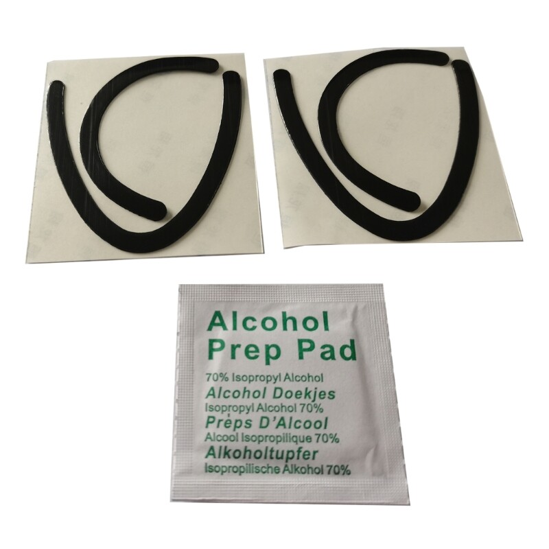 Upgrade MX Lift Vertical Mouse with Curved Skates/Feet Pads  