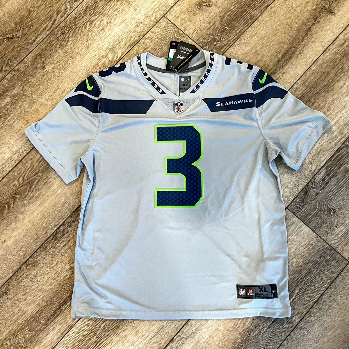 Russell Wilson Seattle Seahawks Nike Game Jersey - White