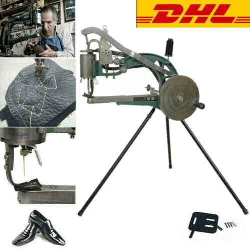 Handmaschine Cobbler Schuster Schuh Reparatur Maschine Schuhmachernähmaschine DE - Bild 1 von 11