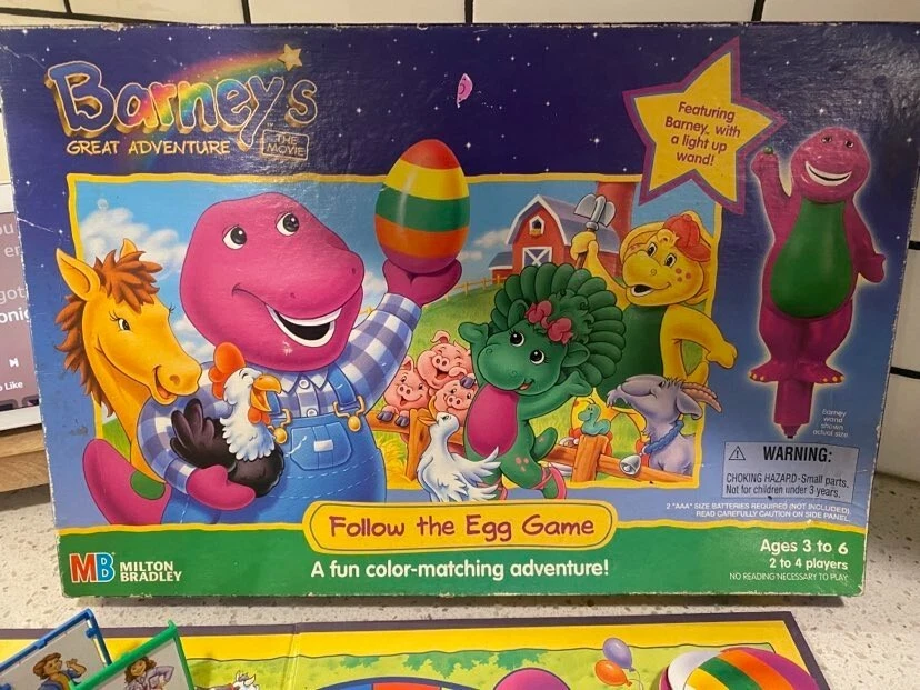 Barney Great Adventure Egg Toy
