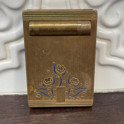 VINTAGE EVENING IN PARIS BOURJOIS COMPACT INCLUDES POWDER, BLUSH, LIPSTICK