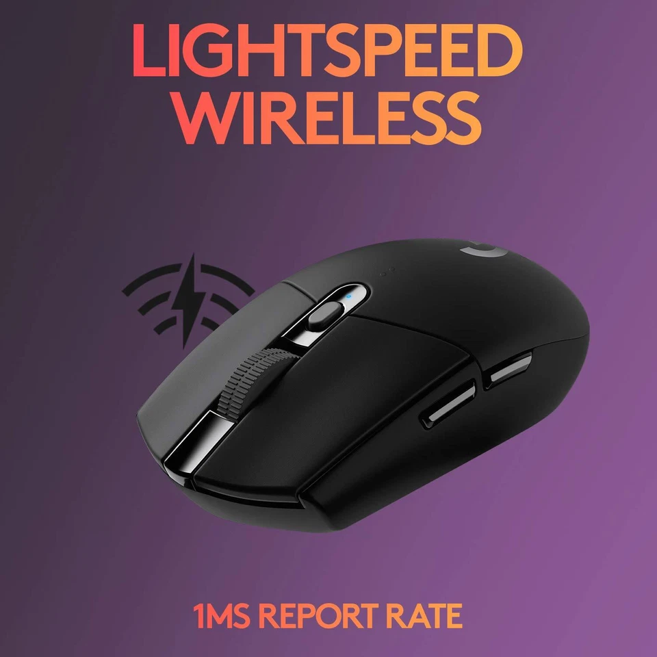 Logitech G305 Lightspeed Wireless Gaming Mouse 12000 Dpi Ultra Portable 99G - Image 3 of 4
