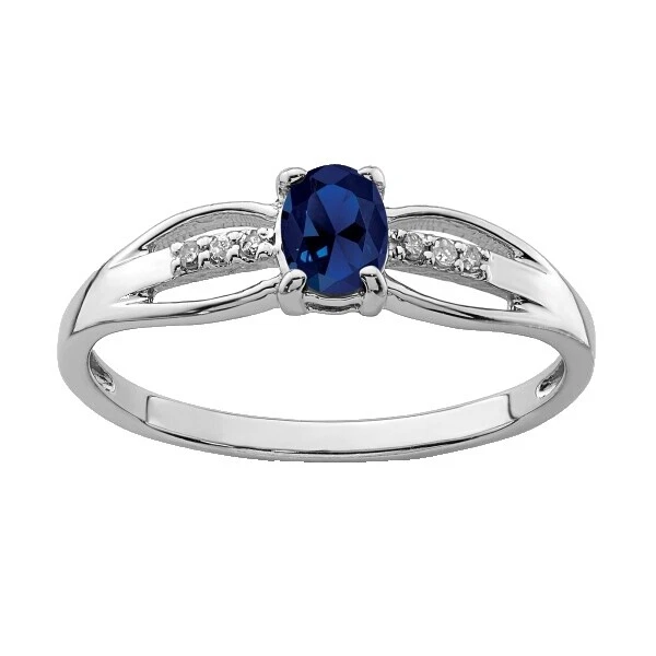 Love Sapphire Fashion Rings
