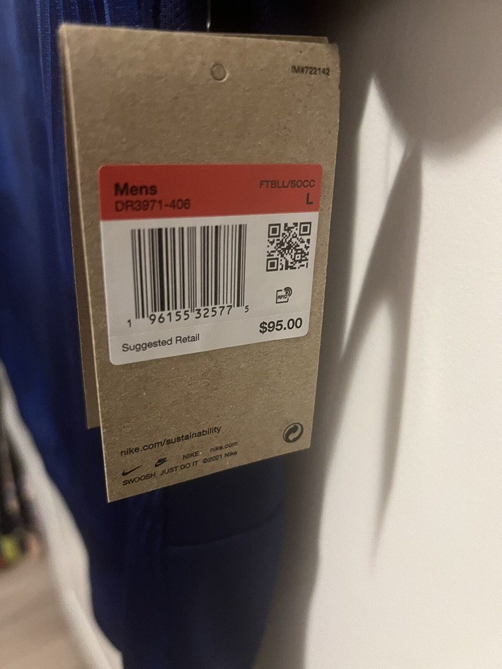 Nike Women's 2023 Team USA Authentic Soccer Jersey Royal Men's LARGE