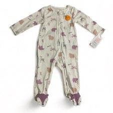 just one you by Carter's, Baby Sleep Long Sleeve Zipper One Piece for Girls - 9M