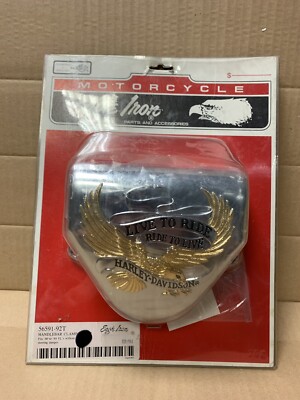 Harley Davidson Eagle Iron Live To Ride Handlebar Clamp Cover 56591-92T