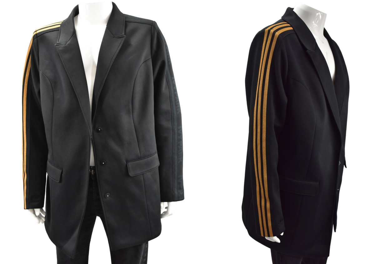 adidas Ivy Park 3-Stripes Suit Jacket Black BYONCE 46-48 XL adidas Ivy Park 3-Stripes Suit Jacket Black BYONCE 46-48 XL