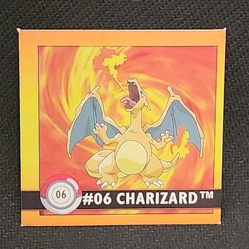 1999 Artbox Pokemon Stickers Series 1 Charizard #06 - Picture 1 of 2