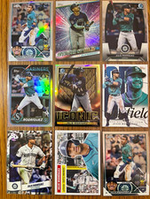 Julio Rodriguez, Topps Chrome,Refractor [1],Rainbow Foil,All tops Team,Archives