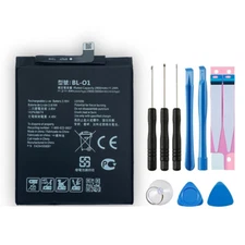 BL-O1 Replacement Battery for LG K20 2019 K8+ LM-X120EMW LM-X120 2900mAh + Tools