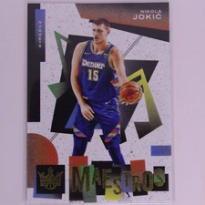 2021 Court Kings Basketball NBA Maestros Nikola Jokic #2 Nuggets