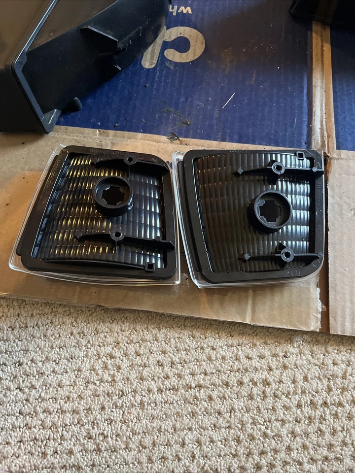 Faros esquineros/parachoques para Ford F150 F250 F350 Bronco 92-96 carcasa negra Foto 3 de 4