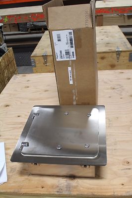 New In Box, Hoffman AFM12126SS Flush Mount Hinged Enclosure STAINLESS